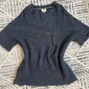 Koch Blue Chunky Knit Sweater size M